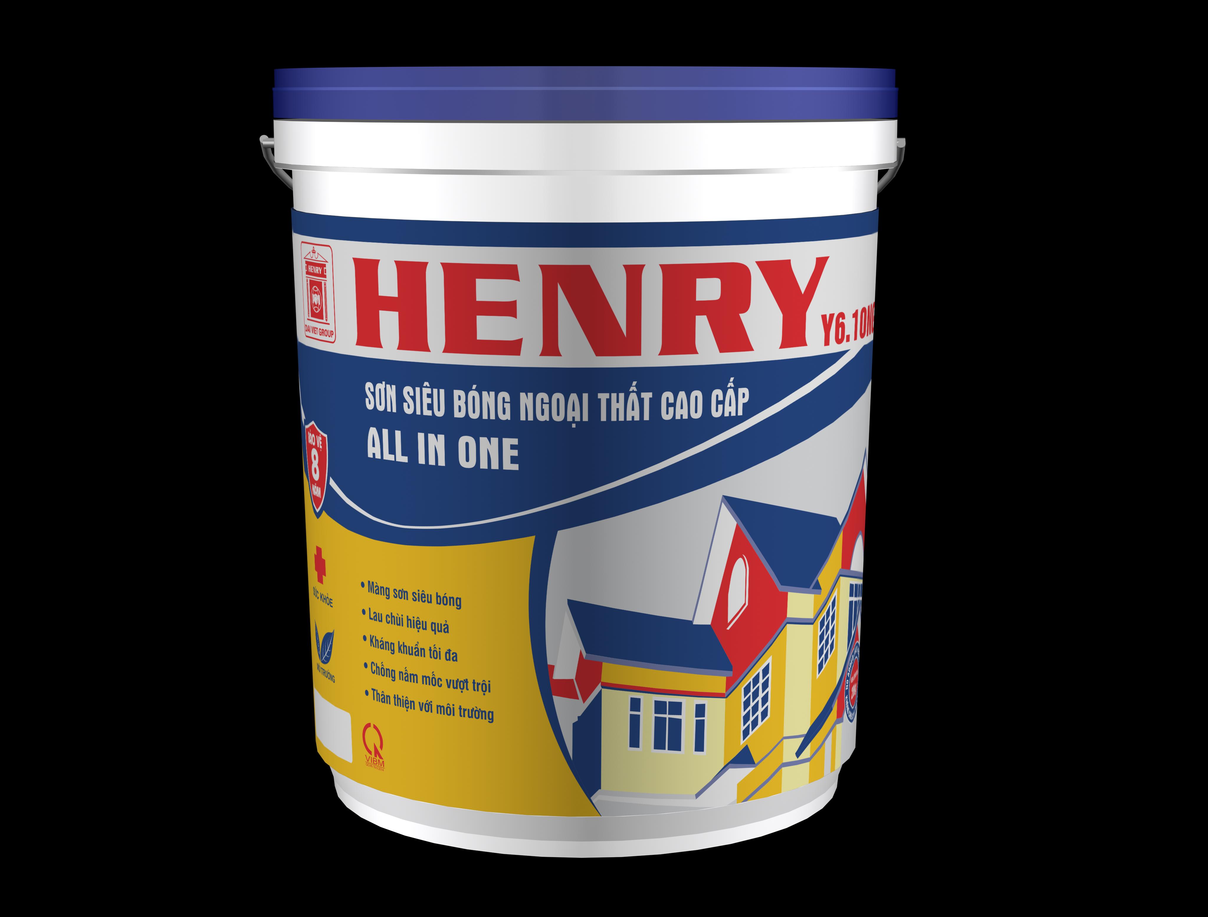 Sơn ngoại thất cao cấp “Henry”